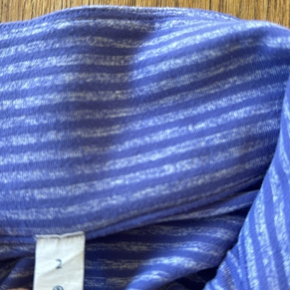 Lululemon purple striped run your heart out quarter zip jacket top size 2 - Picture 10 of 10